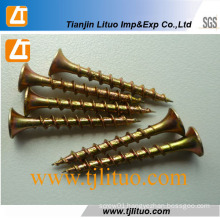 DIN18182 Carbon Steel High Quality Yellow Zinc Plated Drywall Screws